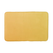 Orange Farbverlauf Farbe Badematte (Vorderseite)