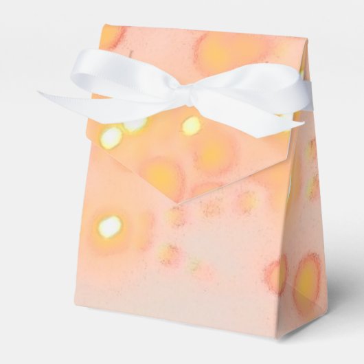 Orange Favor Box Geschenkschachtel (Vorderseite)
