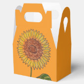 Orange Favor Box Geschenkschachtel (Geöffnet)