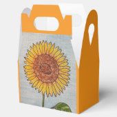 Orange Favor Box Geschenkschachtel (Geöffnet)