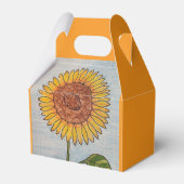 Orange Favor Box Geschenkschachtel (Vorderseite)