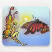 Orange Fee Mousepad (Vorne)