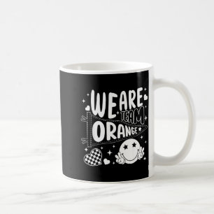 Orange Feldtag Teamfarbe Ausflug Lehrer Kaffeetasse
