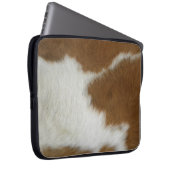 Orange Fell Laptopschutzhülle (Vorne Rechts)