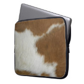 Orange Fell Laptopschutzhülle (Vorderseite Links)