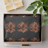 Orange Fell Schädelgewebe Seidenpapier (Geschenk)