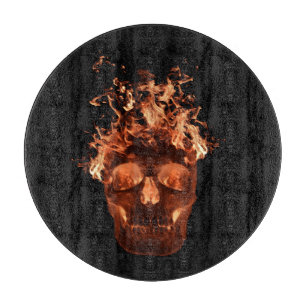 Orange Fell Schneidebrett