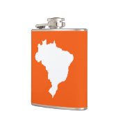 Orange Fest Brasil Flachmann (Links)