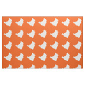 Orange Festive Brasilien Stoff (Fat Quarter (45,7 x 55,9 cm))