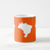 Orange Festive Brazil at Emporio Moffa Kaffeetasse (Mittel)