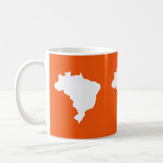 Orange Festive Brazil at Emporio Moffa Kaffeetasse (Links)