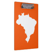 Orange Festive Brazil at Emporio Moffa Klemmbrett (Rechts)