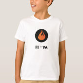 Orange FI-Ya (Feuer), T - Shirt (Vorderseite)