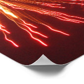 Orange Firework Poster (Ecke)