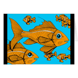 Orange Fische