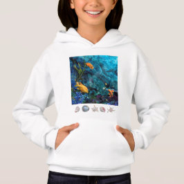 ORANGE FISH BLAUE OCEAN HOODIE