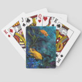 ORANGE FISH BLAUE OCEAN SPIELKARTEN (Rückseite)