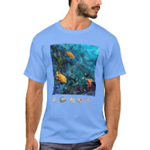 ORANGE FISH BLAUE OCEAN T - Shirt