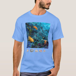ORANGE FISH BLAUE OCEAN T - Shirt