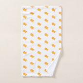 Orange Fish Repetier Kids Baby White Bath Handtuch Badhandtuch Set (Handtuch)