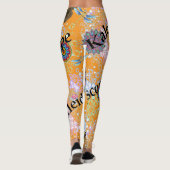 Orange Fizz Sorbet Leggings (Rückseite)