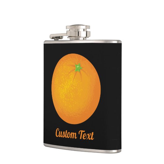 Orange Flachmann (Links)