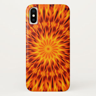 Orange Flames Kaleidoskop Case-Mate iPhone Hülle