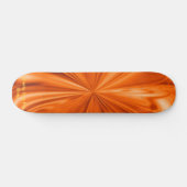 ORANGE FLAMING SHREDDER PRO SKATEBOARDS (Horizontal)