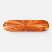 ORANGE FLAMING SHREDDER PRO SKATEBOARDS (Horizontal)