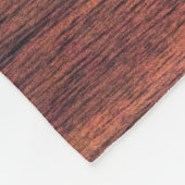 Orange Fleecedecke (Ecke)