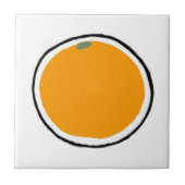 Orange Fliese (Vorderseite)