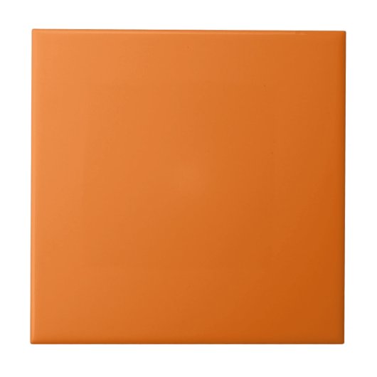 Orange Fliese (Vorderseite)