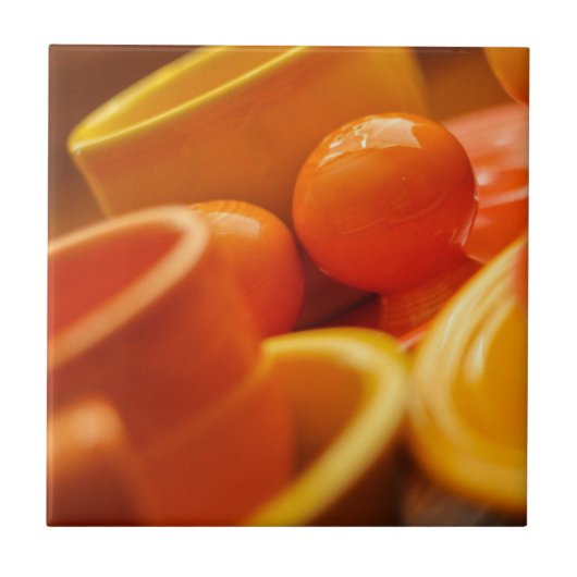 Orange Fliesenwaren der Fiesta-4x4 Fliese (Vorderseite)