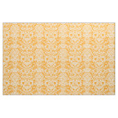 Orange Floral Damask Stoff (Fat Quarter (45,7 x 55,9 cm))