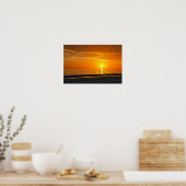 Orange Florida Sunset Poster (Küche)