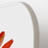 Orange flower by Lydia's Art Sangria Pickleball Schläger (Linke Seite)