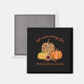 Orange for Multiple Sklerose Awareness Pumpkin Gi Magnet (Vorderseite/Rückseite)