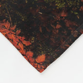 ORANGE FORREST FLEECEDECKE (Ecke)