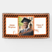 Orange Foto Abschluss Banner (Horizontal)