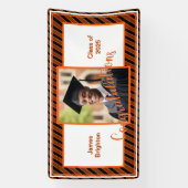 Orange Foto Abschluss Banner (Vertikal)