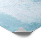 Orange Fox in Roter Weihnachtsmannmütze Frohe Weih Poster (Ecke)