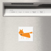 Orange Fox Magnet (In Situ (Geschirrspüler))