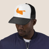 Orange Fox Truckerkappe (Beispiel)