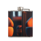 Orange Frog Flachmann (Rückseite)