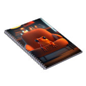 Orange Frog Notizblock (Rechte Seite)