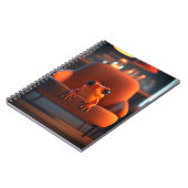 Orange Frog Notizblock (Linke Seite)