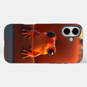 Orange Frog Phone Case (Rückseite (Horizontal))