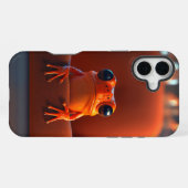 Orange Frog Phone Case iPhone Hülle (Rückseite (Horizontal))