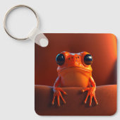 Orange Frog Schlüsselanhänger (Vorderseite)