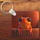 Orange Frog Schlüsselanhänger (Vorderseite)